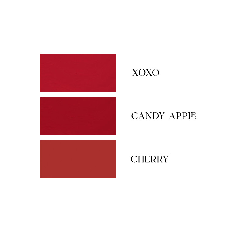 Red Lipstick swatches
